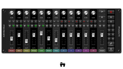 Emulate iPhone app MidiMixer for AUM Auv3 Plugin using MyAndroid Emulate iPhone app MidiMixer for AUM Auv3 Plugin using MyAndroid