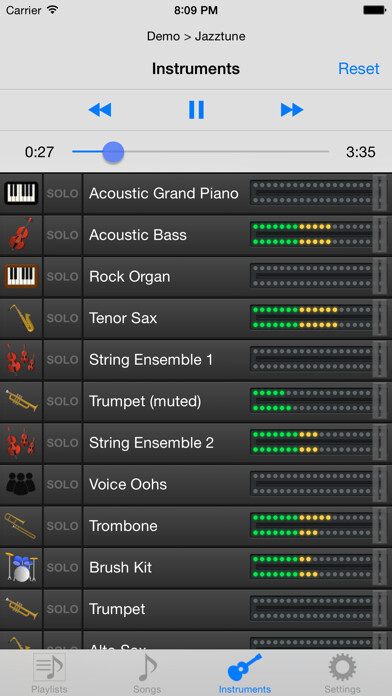 Emulate iPhone app MidiOnStage using MyAndroid
