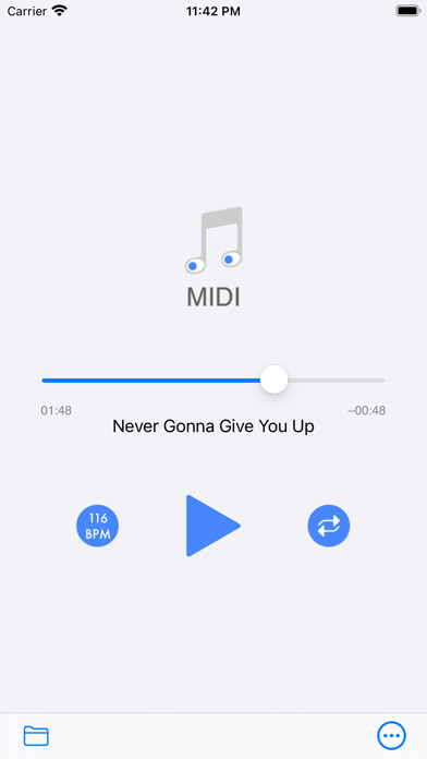 Emulate iPhone app MIDI Opener using MyAndroid Emulate iPhone app MIDI Opener using MyAndroid