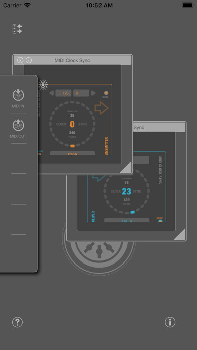 Emulate iPhone app MIDI SWEET : Clock Sync (AU) using MyAndroid Emulate iPhone app MIDI SWEET : Clock Sync (AU) using MyAndroid
