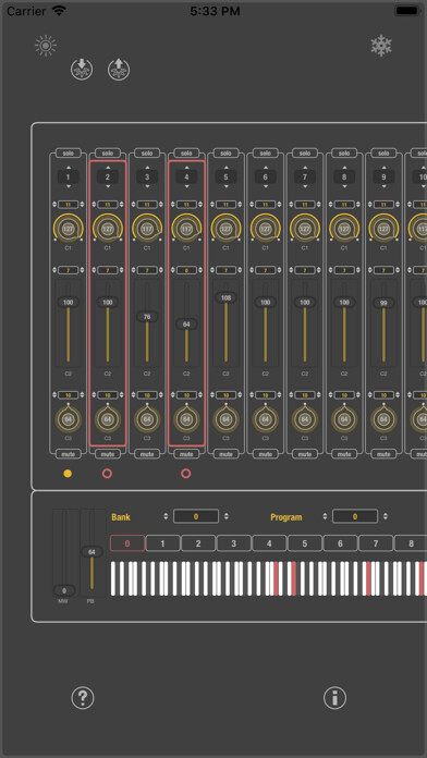Emulate iPhone app MIDI SWEET: Module Unit (AU) using MyAndroid Emulate iPhone app MIDI SWEET: Module Unit (AU) using MyAndroid