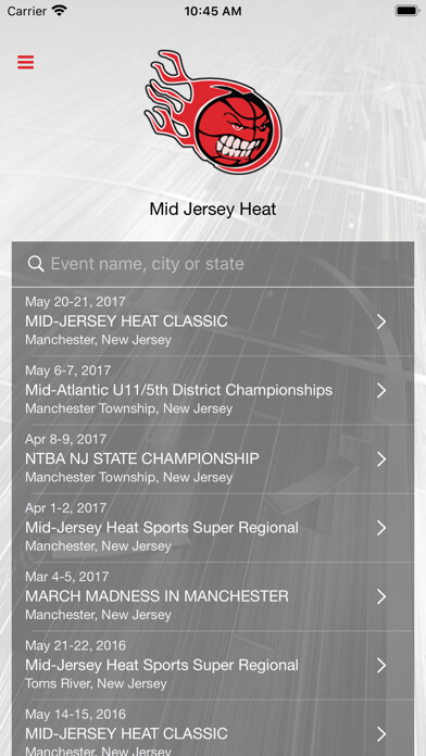 Emulate iPhone app Mid-Jersey Heat using MyAndroid Emulate iPhone app Mid-Jersey Heat using MyAndroid