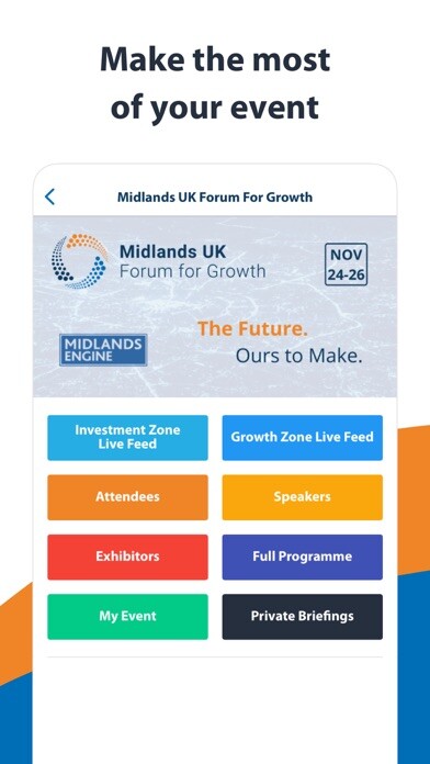 Emulate iPhone app Midlands UK Forum for Growth using MyAndroid Emulate iPhone app Midlands UK Forum for Growth using MyAndroid