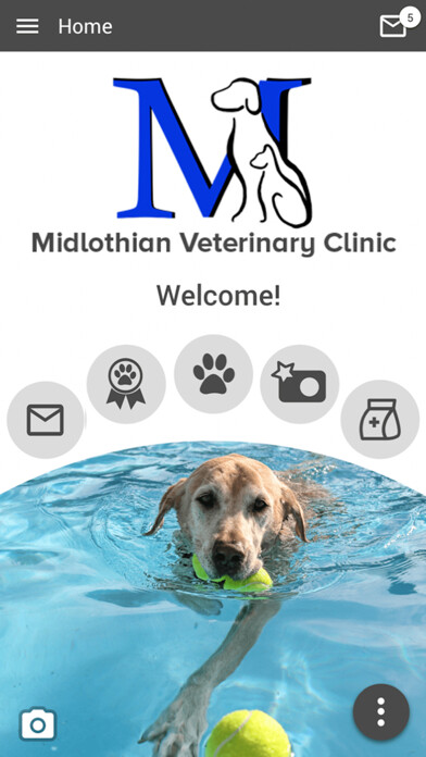 Emulate iPhone app Midlothian Vet using MyAndroid Emulate iPhone app Midlothian Vet using MyAndroid