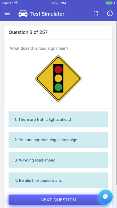 Emulate iPhone app MI DMV Test using MyAndroid Emulate iPhone app MI DMV Test using MyAndroid