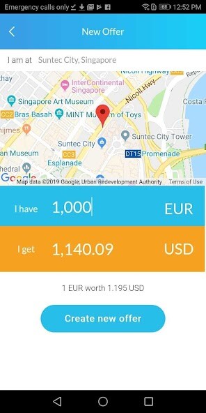 Run android online APK MidPrice - Network for changing money from MyAndroid or emulate MidPrice - Network for changing money using MyAndroid