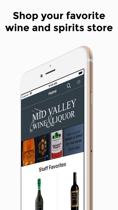 Emulate iPhone app Mid Valley Wine & Liquor using MyAndroid Emulate iPhone app Mid Valley Wine & Liquor using MyAndroid