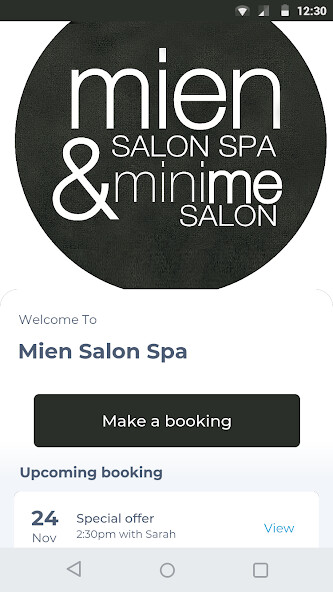 Run android online APK Mien Salon Spa from MyAndroid or emulate Mien Salon Spa using MyAndroid