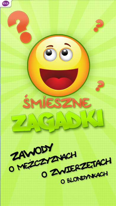 Emulate iPhone app Śmieszne Zagadki using MyAndroid