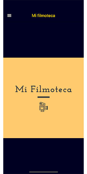 Emulate iPhone app Mi Filmoteca using MyAndroid