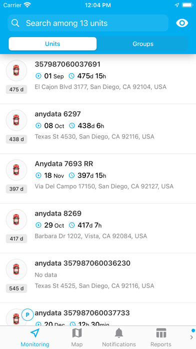 Emulate iPhone app MiFleet Drive using MyAndroid