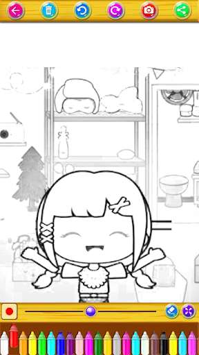 Run android online APK Miga Town My World Coloring from MyAndroid or emulate Miga Town My World Coloring using MyAndroid