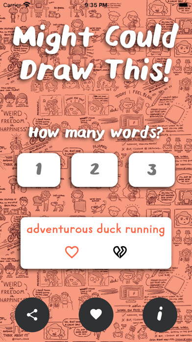 Emulate iPhone app Might Could Draw This! using MyAndroid