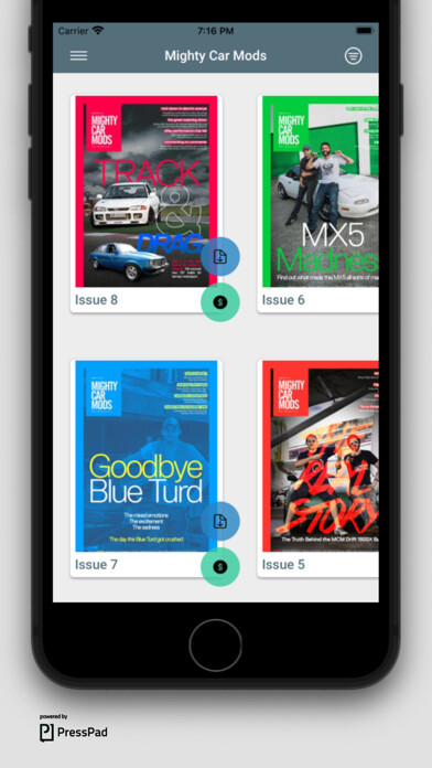 Emulate iPhone app Mighty Car Mods Magazine using MyAndroid Emulate iPhone app Mighty Car Mods Magazine using MyAndroid