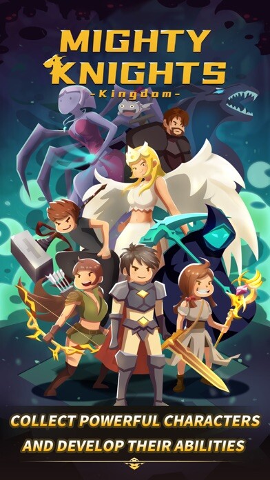 Emulate iPhone app Mighty Knights : Kingdom using MyAndroid