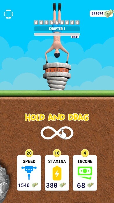 Emulate iPhone app Mighty Miner using MyAndroid Emulate iPhone app Mighty Miner using MyAndroid