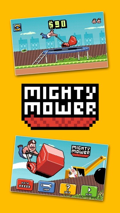 Emulate iPhone app Mighty Mower – the retro 8 bit game adventure of extreme mowing using MyAndroid Emulate iPhone app Mighty Mower – the retro 8 bit game adventure of extreme mowing using MyAndroid