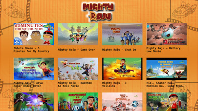 Emulate iPhone app Mighty Raju Videos using MyAndroid Emulate iPhone app Mighty Raju Videos using MyAndroid