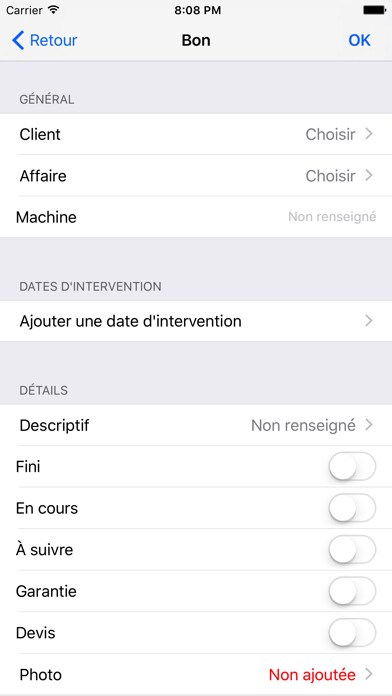 Emulate iPhone app MIG Intervention using MyAndroid
