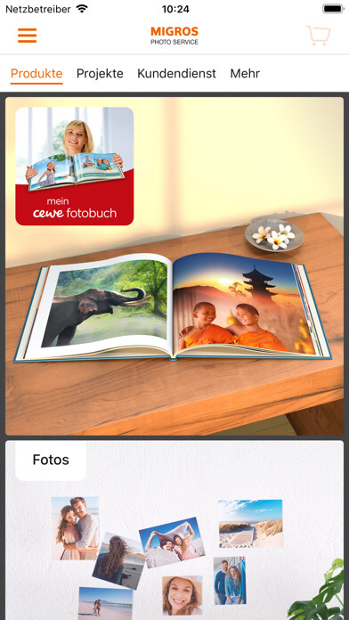 Emulate iPhone app Migros Photo Service using MyAndroid Emulate iPhone app Migros Photo Service using MyAndroid