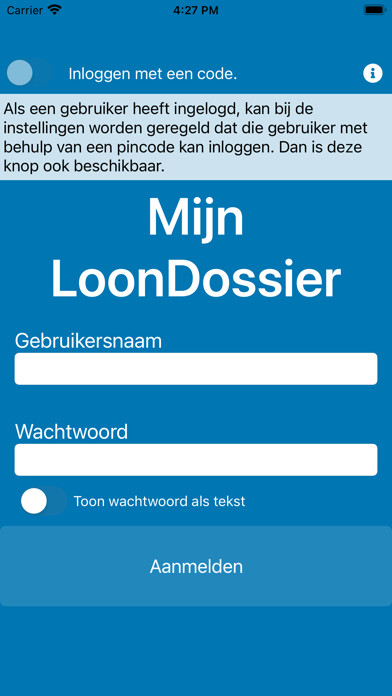 Emulate iPhone app Mijn LoonDossier using MyAndroid Emulate iPhone app Mijn LoonDossier using MyAndroid