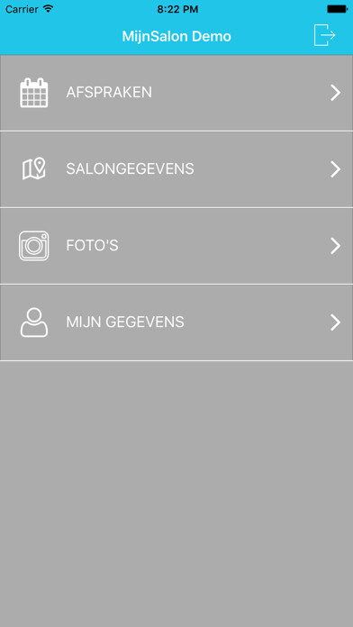 Emulate iPhone app MijnSalon Book Now using MyAndroid Emulate iPhone app MijnSalon Book Now using MyAndroid