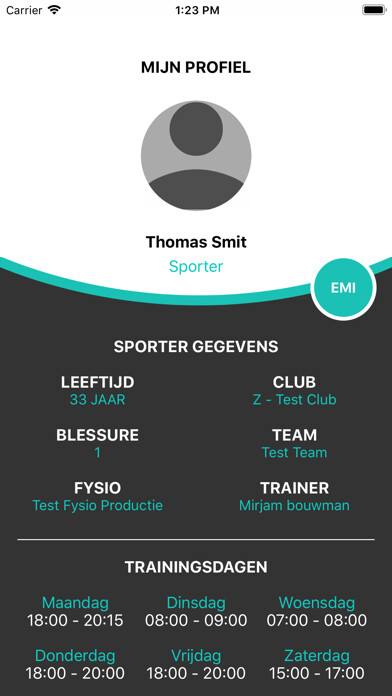 Emulate iPhone app Mijn Sportpaspoort using MyAndroid Emulate iPhone app Mijn Sportpaspoort using MyAndroid