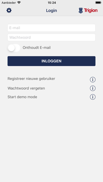 Emulate iPhone app Mijn Trigion using MyAndroid Emulate iPhone app Mijn Trigion using MyAndroid