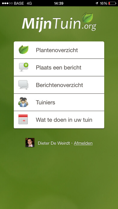 Emulate iPhone app MijnTuin using MyAndroid Emulate iPhone app MijnTuin using MyAndroid