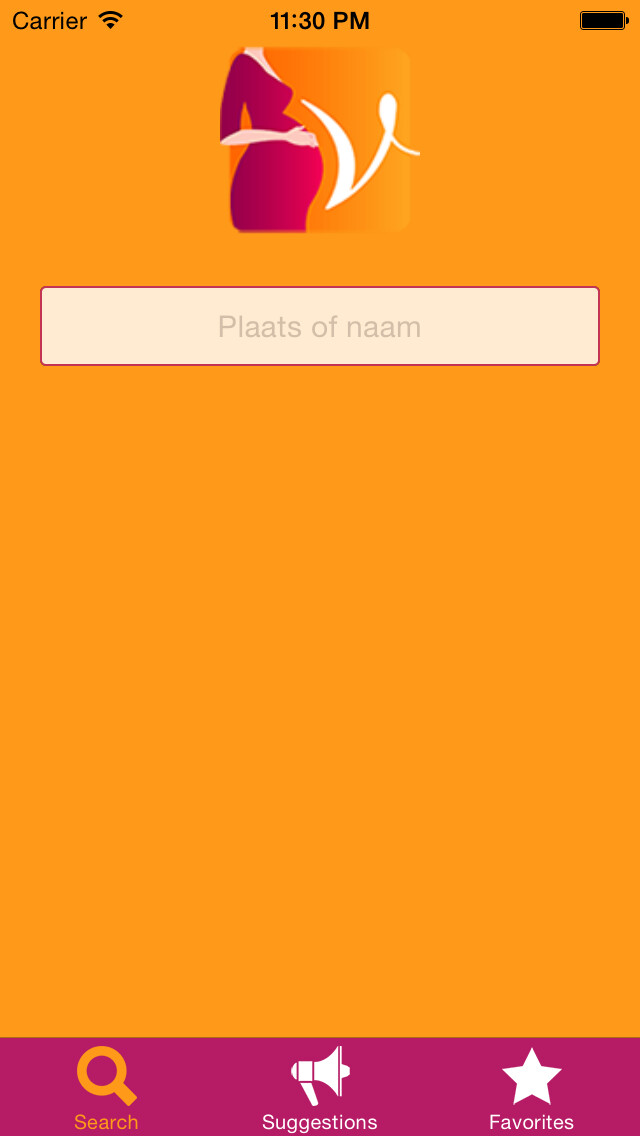 Emulate iPhone app Mijn Verloskundige using MyAndroid
