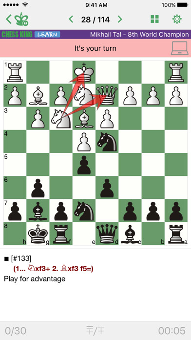 Emulate iPhone app Mikhail Tal. Chess Champion using MyAndroid