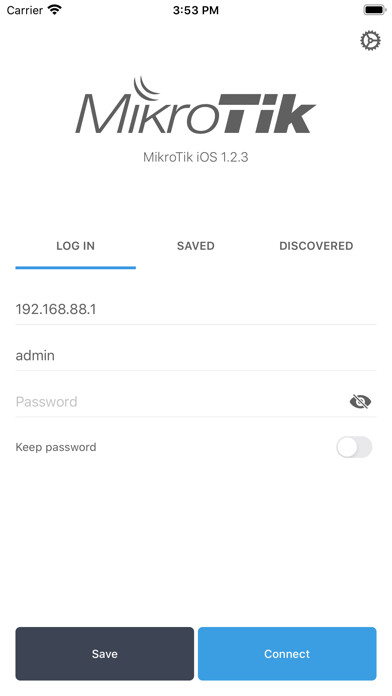 Emulate iPhone app MikroTik using MyAndroid Emulate iPhone app MikroTik using MyAndroid