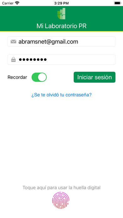 Emulate iPhone app MiLaboratorioPR using MyAndroid Emulate iPhone app MiLaboratorioPR using MyAndroid