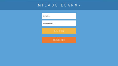 Emulate iPhone app MILAGE Learn+ using MyAndroid