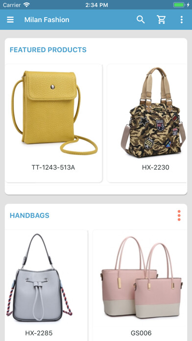 Emulate iPhone app Milan Fashions using MyAndroid Emulate iPhone app Milan Fashions using MyAndroid