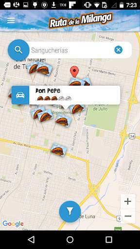 Run android online APK Milanga (Ruta de la milanga) from MyAndroid or emulate Milanga (Ruta de la milanga) using MyAndroid
