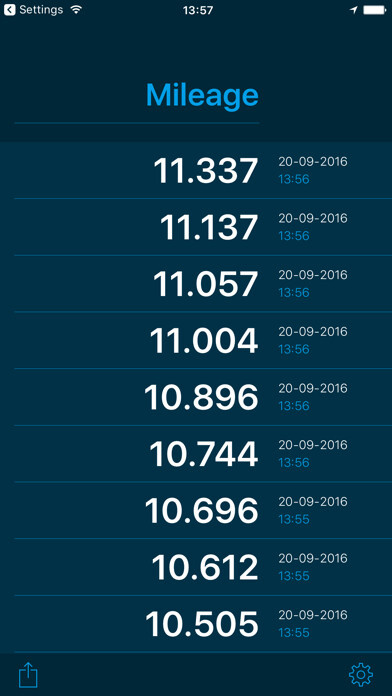 Emulate iPhone app Mileage: Clean & simple logger using MyAndroid Emulate iPhone app Mileage: Clean & simple logger using MyAndroid