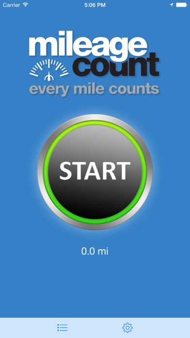 Emulate iPhone app MileageCount-automated capture using MyAndroid