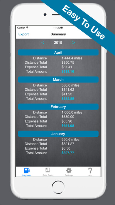 Emulate iPhone app Mileage Expense Log 7 - Miles Tracker for Business, Tax, and Charity Deductions using MyAndroid Emulate iPhone app Mileage Expense Log 7 - Miles Tracker for Business, Tax, and Charity Deductions using MyAndroid