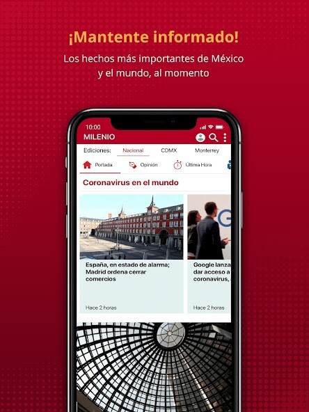Run android online APK Milenio from MyAndroid or emulate Milenio using MyAndroid