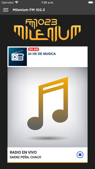 Emulate iPhone app Milenium FM 102.3 using MyAndroid Emulate iPhone app Milenium FM 102.3 using MyAndroid