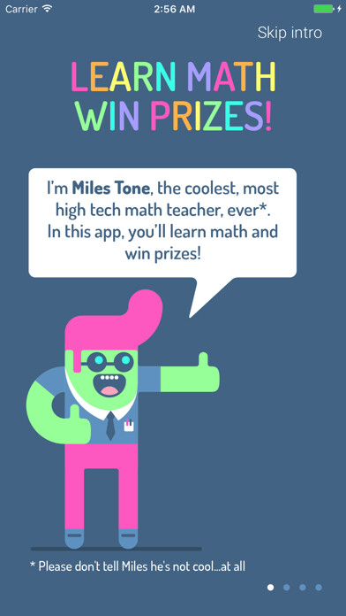 Emulate iPhone app Milestone Math using MyAndroid