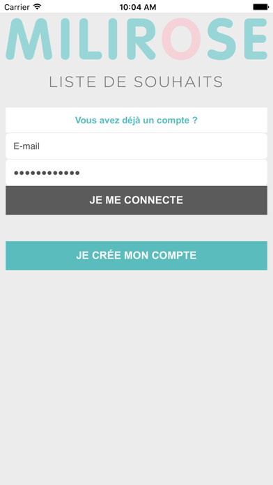Emulate iPhone app Milirose using MyAndroid