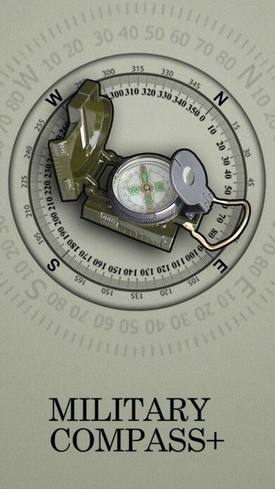 Emulate iPhone app Military Compass+ Lite using MyAndroid