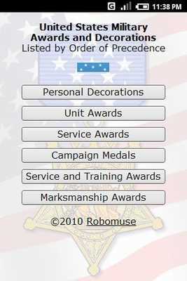 Emulate Android APK Military Ribbons - Free
