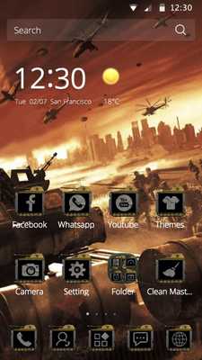 Emulate Android APK military tank weapon theme Emulate Android APK military tank weapon theme