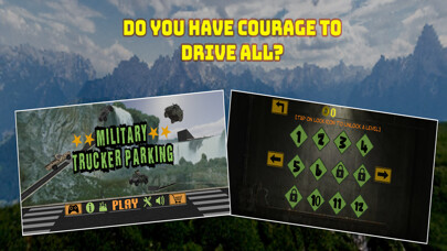 Emulate iPhone app Military Trucker Parking 3D using MyAndroid
