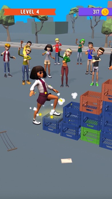 Emulate iPhone app Milk Crate Challenge 3D using MyAndroid Emulate iPhone app Milk Crate Challenge 3D using MyAndroid
