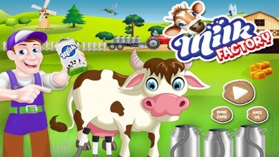 Emulate iPhone app Milk Factory Farm Simulator Cooking Game using MyAndroid