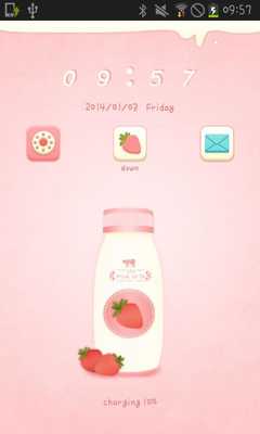 Emulate Android APK Milk go locker theme Emulate Android APK Milk go locker theme